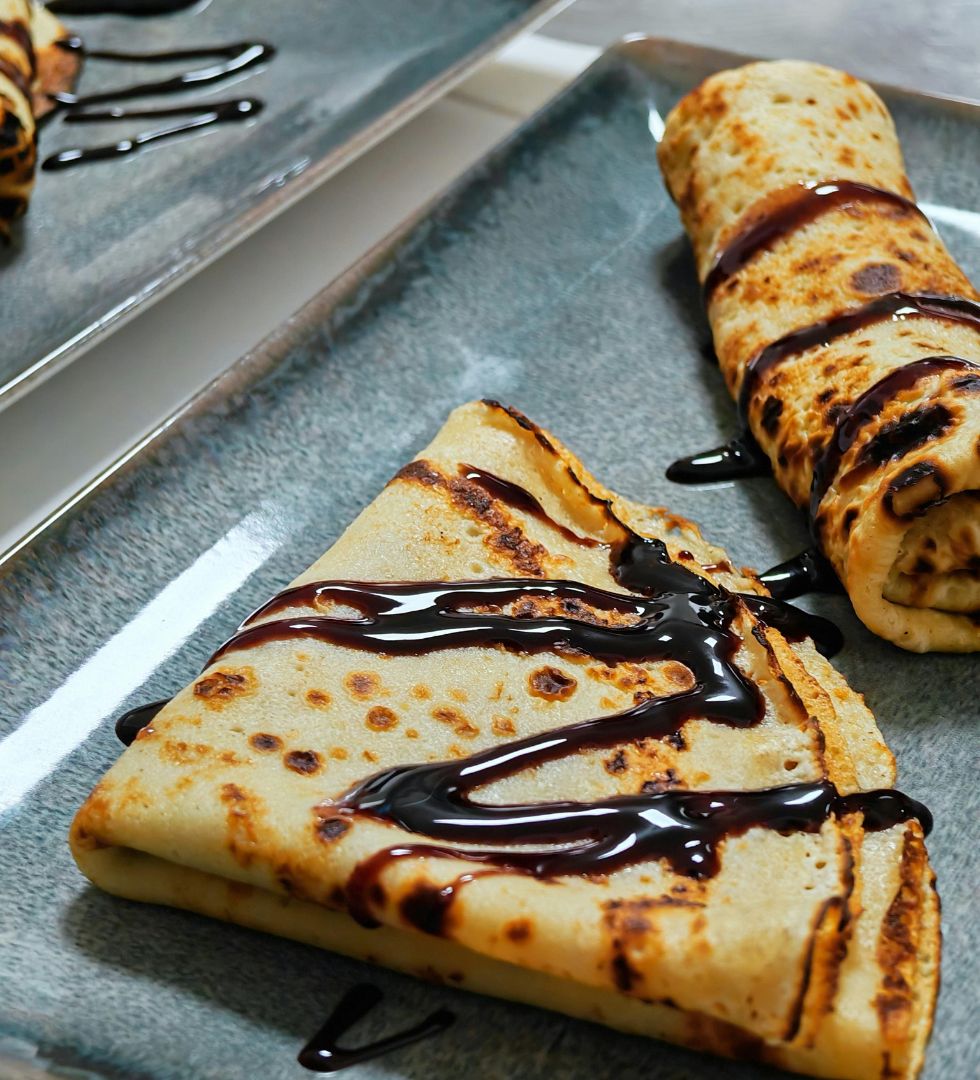 Clatite cu ciocolata