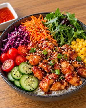 SWEET CHILLI CHICKEN BOWL